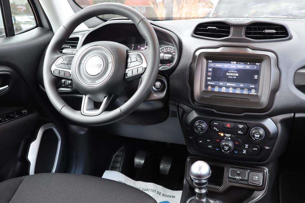 Jeep Renegade 1.0T Longitude | Keyless | DAB Radio | Android, Auto's, Voorwielaandrijving, 116 pk, Bedrijf, Handgeschakeld