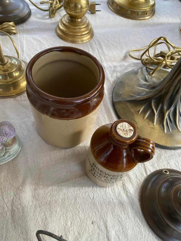 Vintage potten brewed ginger beer, Ophalen of Verzenden