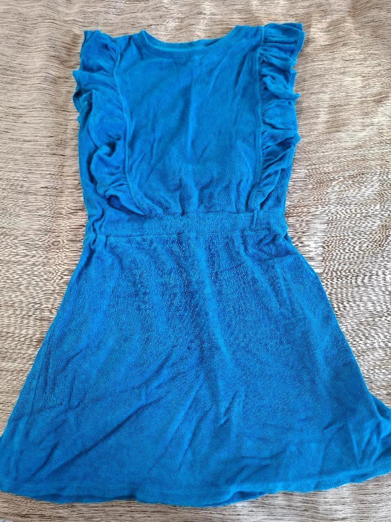 BADSTOF JURKJE, WE, MAAT 146/152, Ophalen of Verzenden, Zo goed als nieuw, Meisje, Jurk of Rok