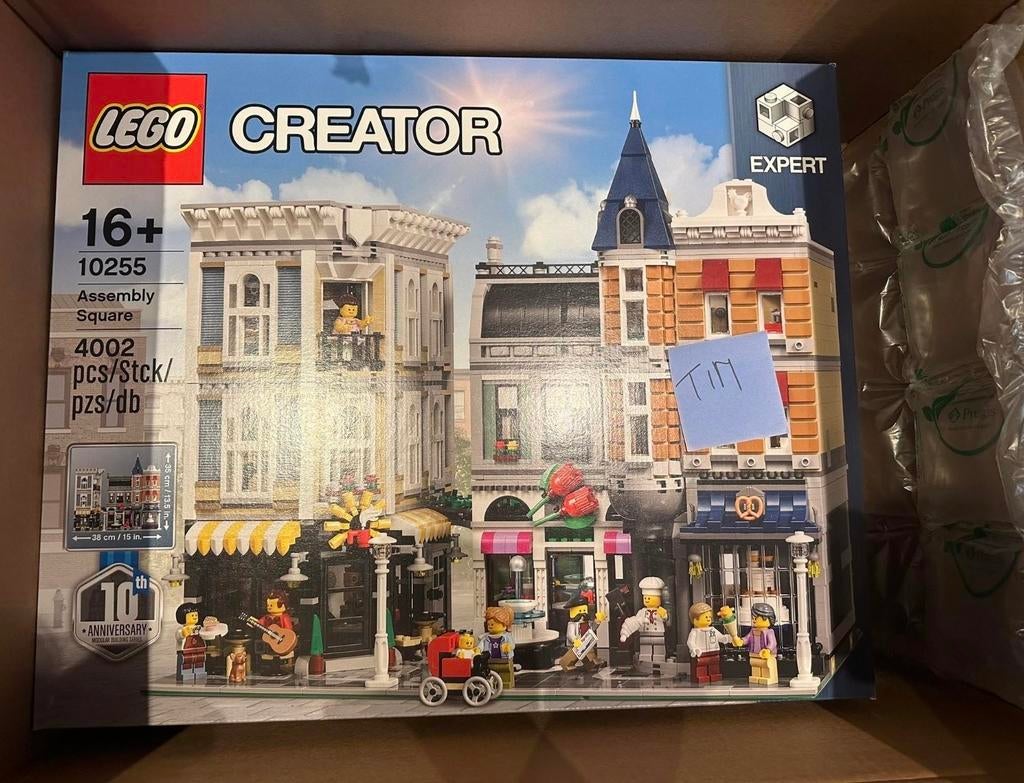 Lego Creator Expert 10255 Assembly Square, Ophalen of Verzenden, Nieuw, Complete set, Lego