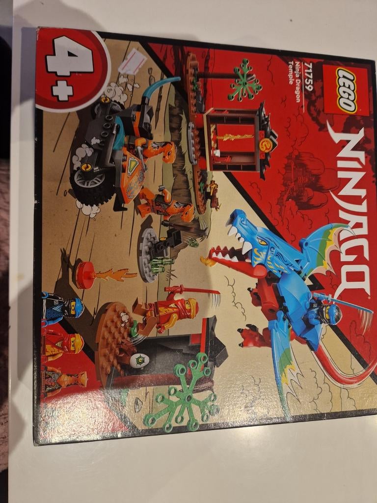 LEGO Ninjago 71759 Ninja Dragon Temple, Kinderen en Baby's, Speelgoed | Duplo en Lego, Ophalen of Verzenden, Zo goed als nieuw