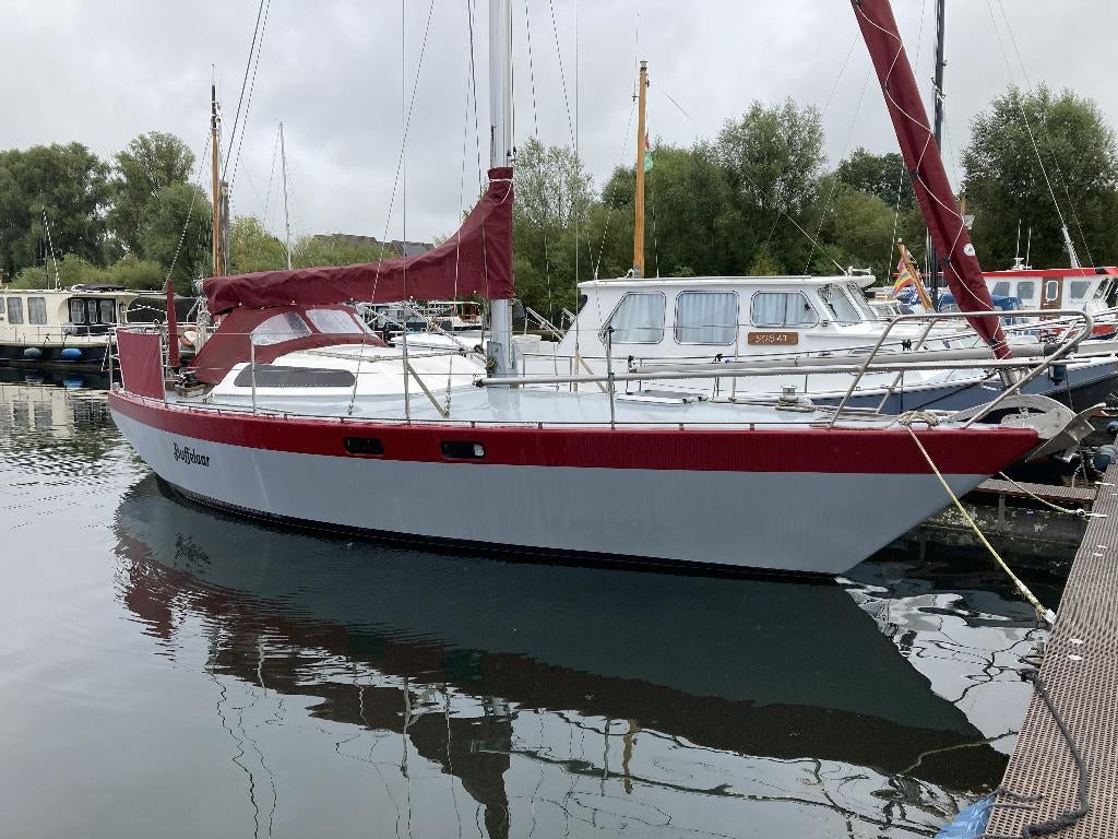 Mooie stalen, goed onderhouden, kajuitboot, vakantie klaar, Watersport en Boten, Kajuitzeilboten en Zeiljachten, Gebruikt, Tourjacht of Cruiser