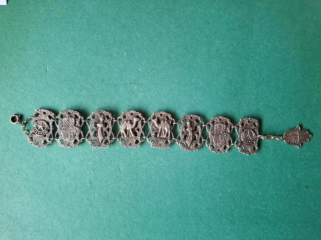 Metalen armband uit Marokko uit vorige eeuw, Ophalen of Verzenden