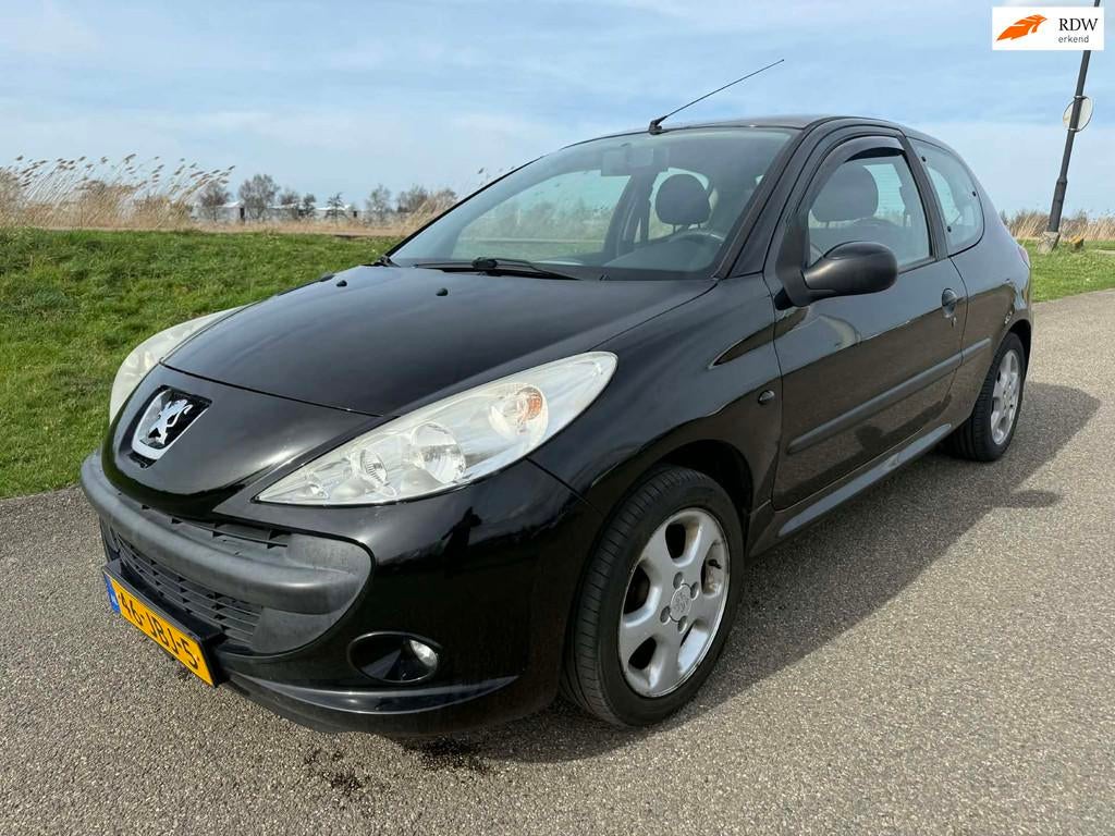 Peugeot 206 + 1.4 XS incl apk garantie met airco!, Voorwielaandrijving, 206+, 4 cilinders, Zwart