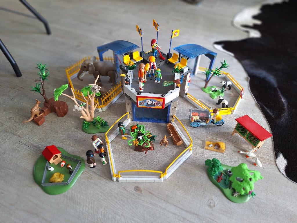 Playmobil dierentuin, Ophalen of Verzenden, Gebruikt, Complete set