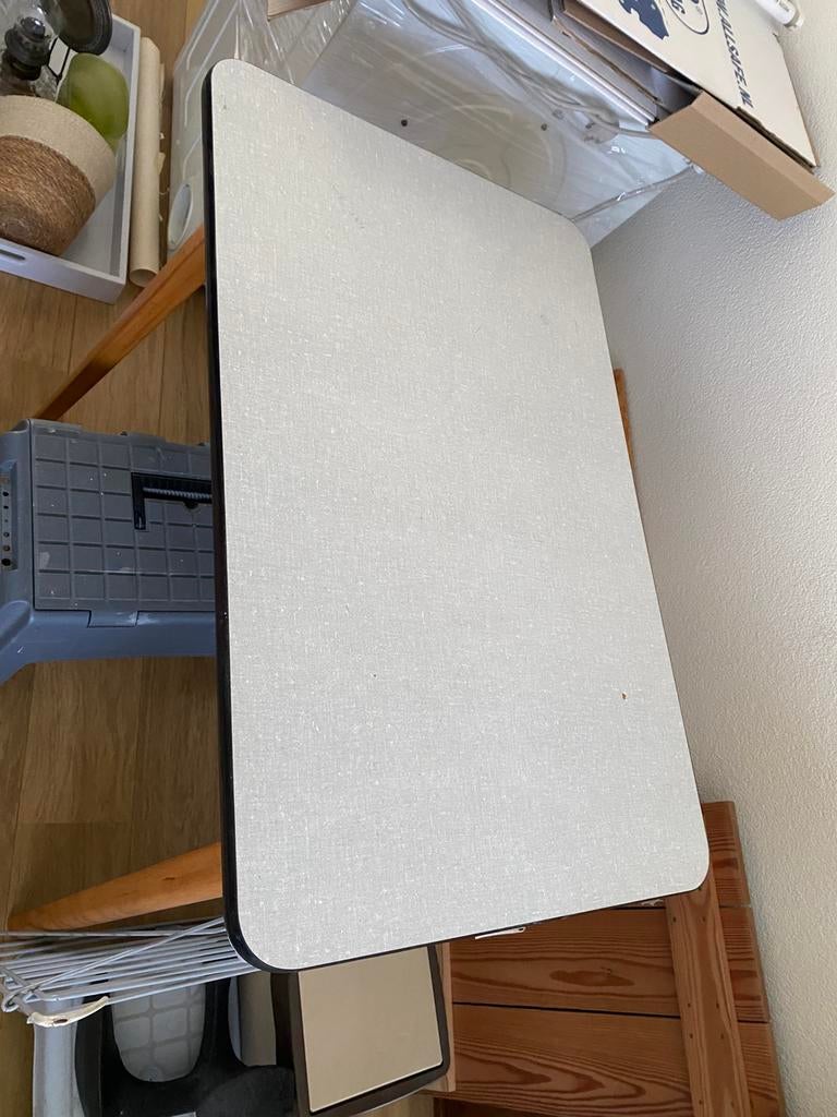 Vintage tafel, Ophalen, Zo goed als nieuw, Rechthoekig, 50 tot 100 cm