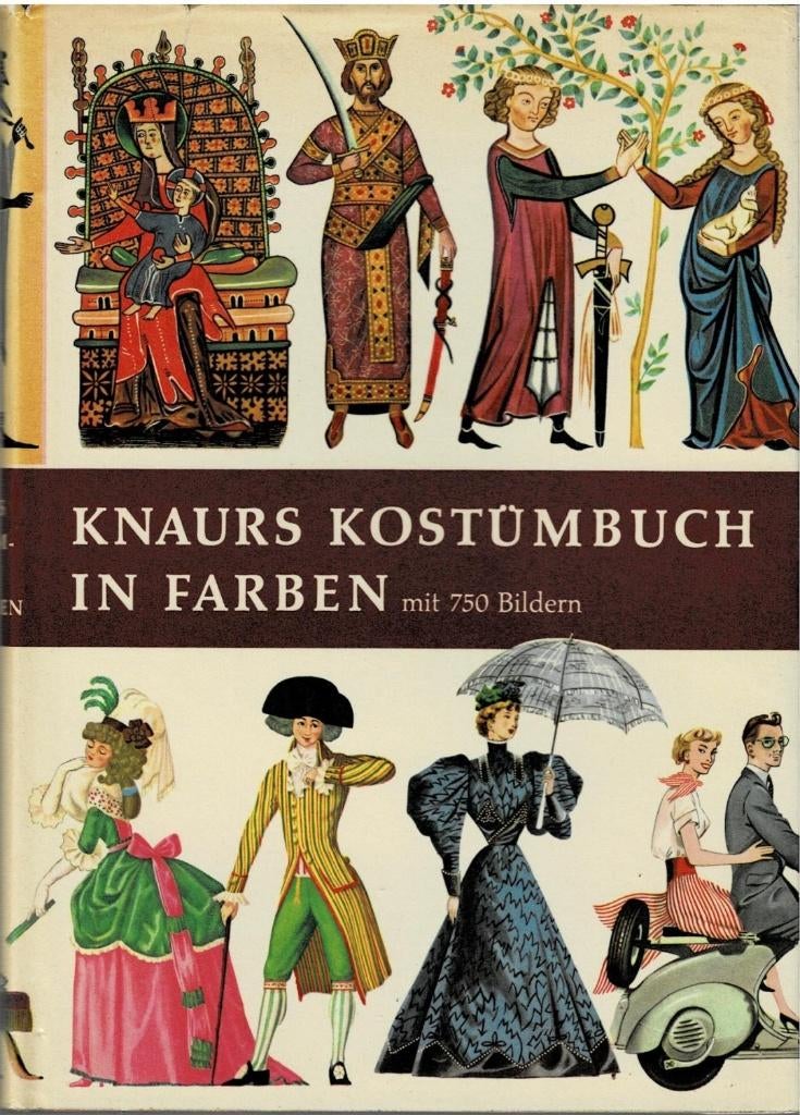 Knaurs kostümbuch in farben mit 750 bildern^^, Ophalen of Verzenden, Zo goed als nieuw, Mode algemeen