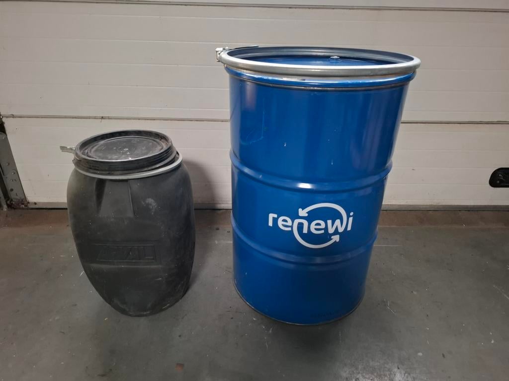 Oliedrum Brandton Stookton Vuurton Vuurkorf, Ophalen, Gebruikt