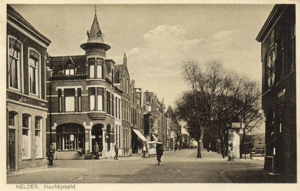 Helder. Hoofdgracht - verkoopkar - 1931 gelopen, Verzenden, 1920 tot 1940, Gelopen, Noord-Holland