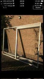 Kozijn aluminium, Doe-het-zelf en Verbouw, Kozijnen en Schuifpuien, Ophalen, Aluminium, 225 cm of meer, Raamkozijn