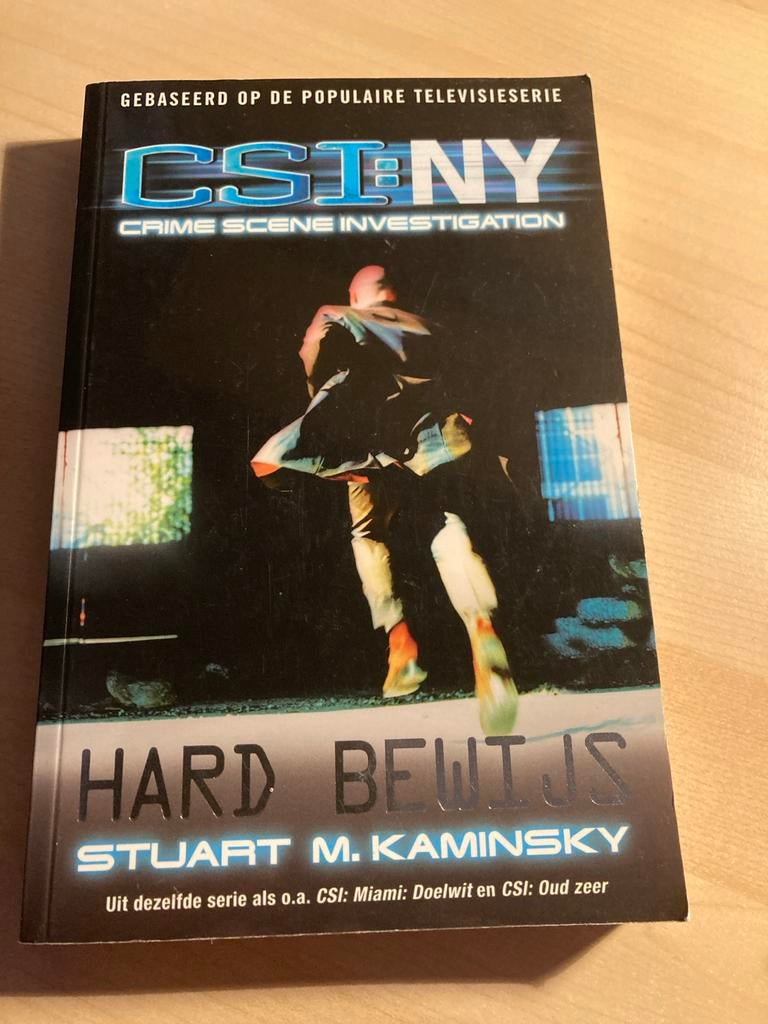 S. Kaminsky - CSI : New York : Hard bewijs, Ophalen of Verzenden, Zo goed als nieuw, S. Kaminsky