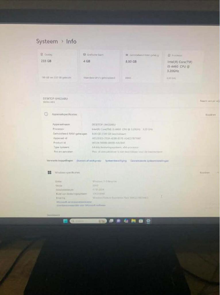 Krachtige Game PC - Intel Core i5, 8GB RAM, Windows 11, Gebruikt, HDD, 8 GB, Ophalen of Verzenden