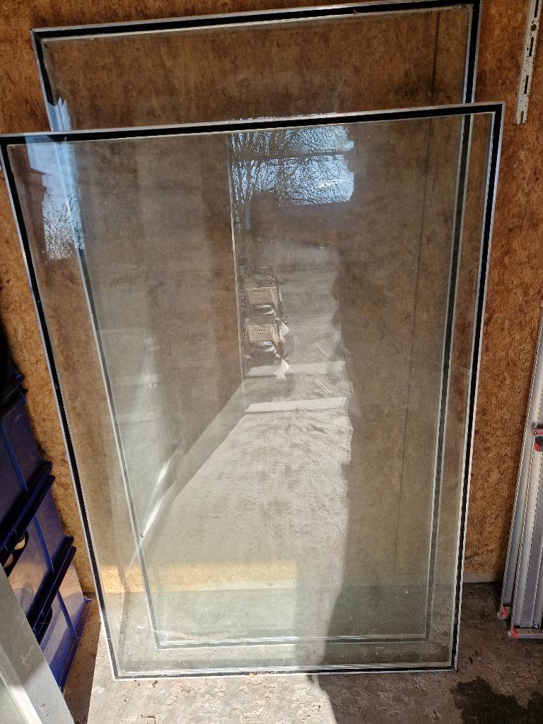 Thermopane Ramen 80x118en68x131, Ophalen, Zo goed als nieuw