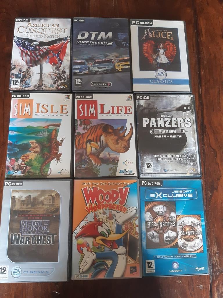 Pc spelen te koop, 1 speler, Ophalen of Verzenden