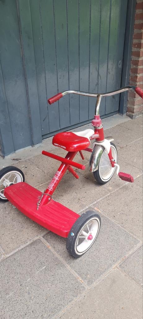 Radio Flyer retro driewieler, Ophalen, Gebruikt