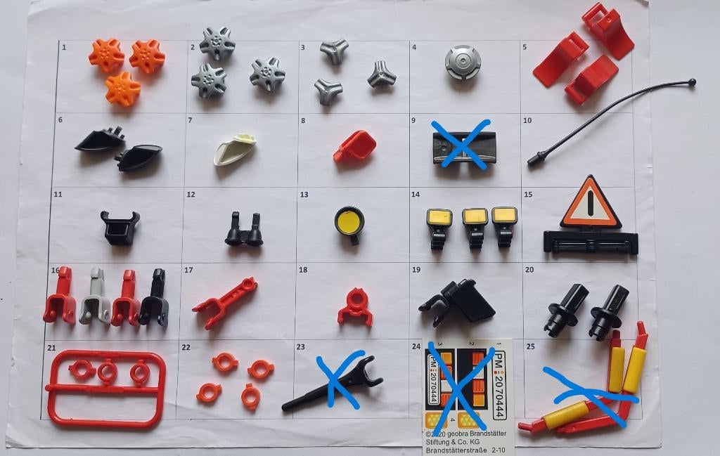 playmobil onderdelen auto boot motor, Ophalen of Verzenden, Gebruikt, Los playmobil