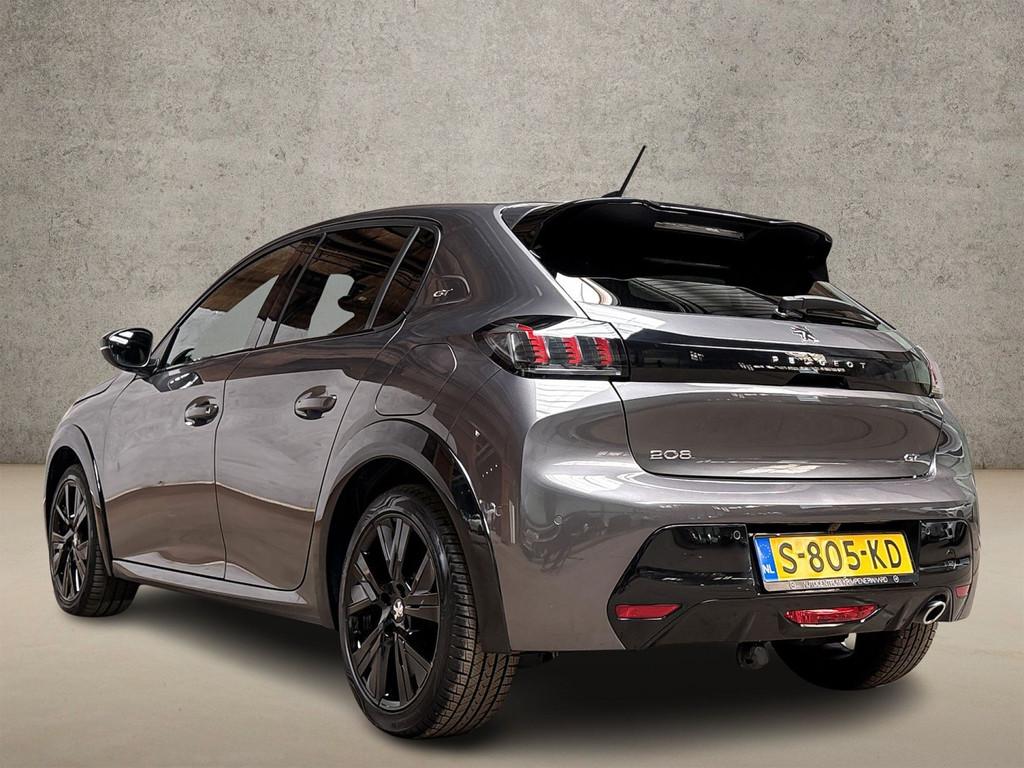 Peugeot 208 1.2 PureTech GT-Line Automaat (VIRTUAL COCKPIT,, 12 maanden, 101 pk, Gebruikt, Leder en Stof