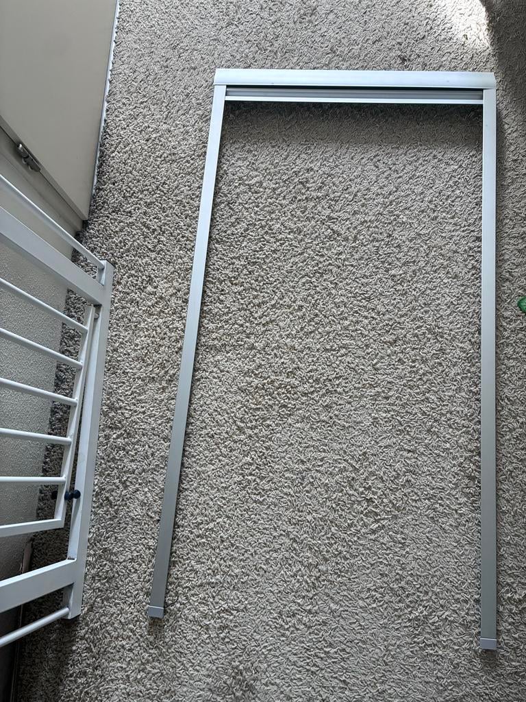 Net rolgordijn voor dakraam - 120 cm hoog, Ophalen, Gebruikt, 100 tot 150 cm, 50 tot 100 cm