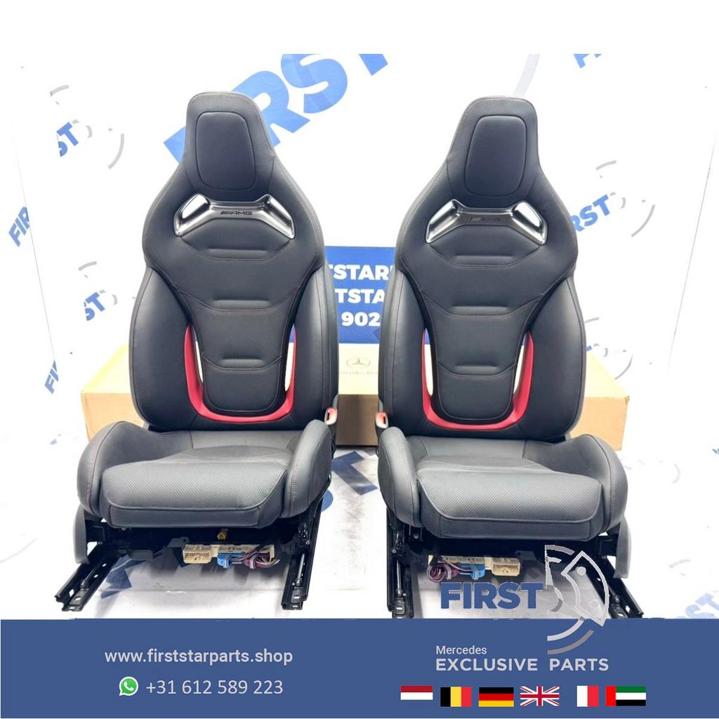 W206 S206 C63 AMG Recaro KUIP STOELEN SET C63s E PERFORMANCE, Gebruikt, -, Ophalen of Verzenden, -
