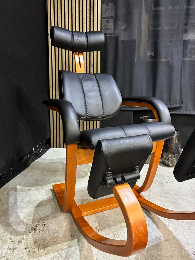 Stokke Varier Duo Balans stoel, Ophalen, ., Zwart, Zo goed als nieuw