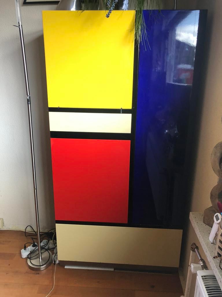 Mondriaan kast uit 1967, Ophalen of Verzenden