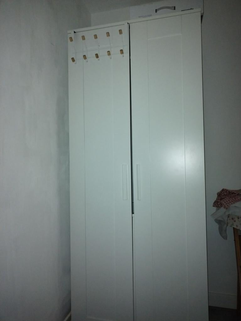 BRIMNES Wardrobe, Huis en Inrichting, Kasten | Kledingkasten, Ophalen, Zo goed als nieuw, 25 tot 50 cm, Minder dan 100 cm