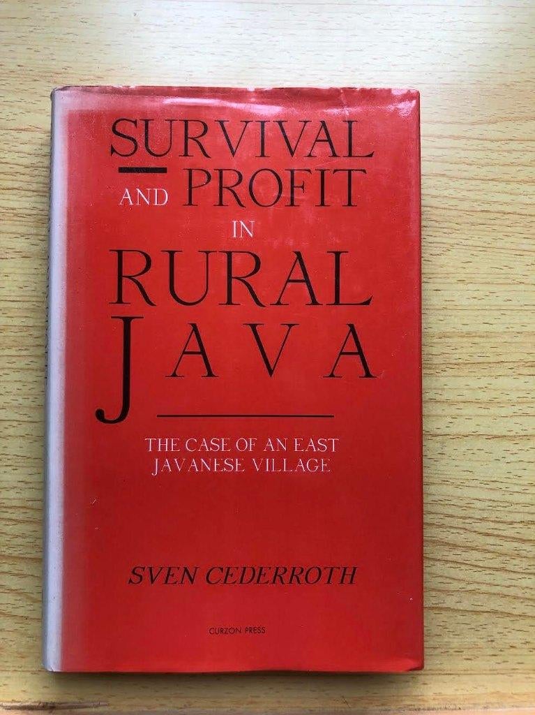 Overlevingskunst op het platteland van Java, Boeken, Ophalen of Verzenden, Gelezen, Sven Cederroth