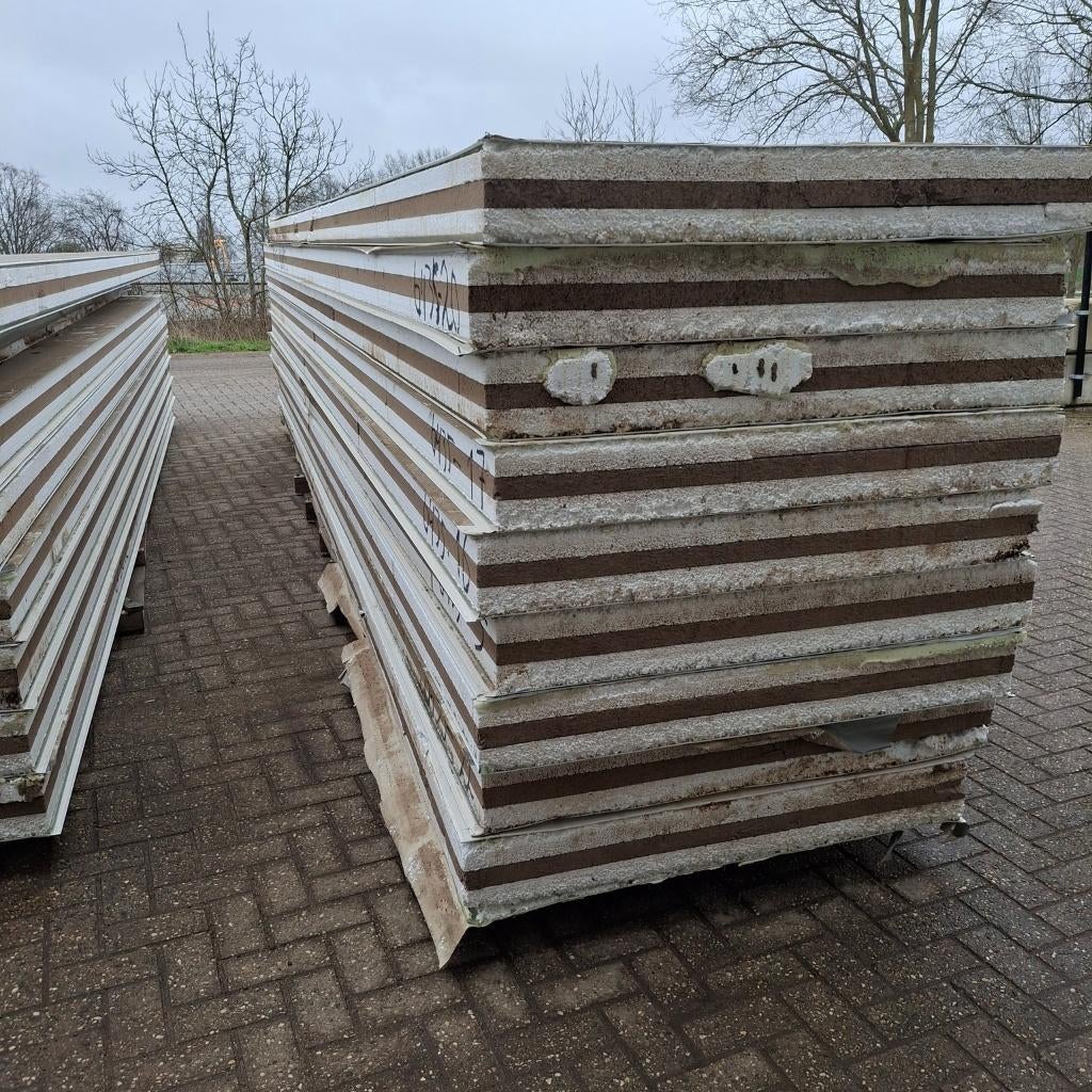 Sandwichpanelen, Ophalen, Overige materialen, Gebruikt, Overige typen