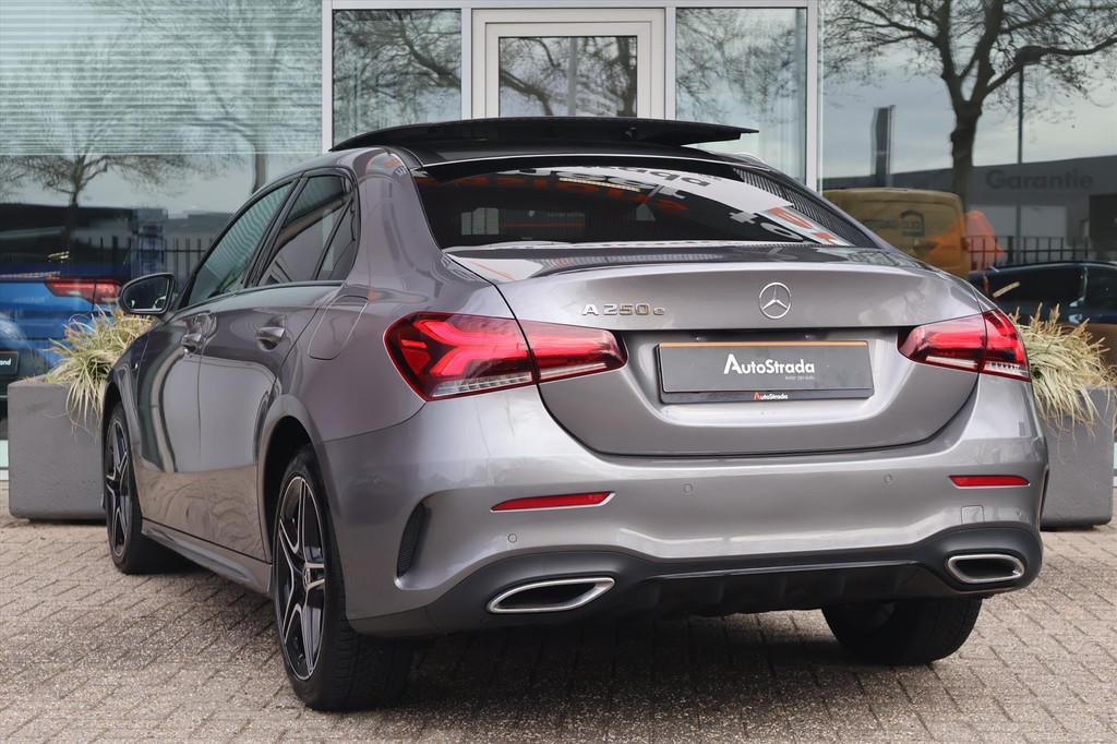 Mercedes A-Klasse Limousine A 250 e AMG-Line 218pk | LED | S, Gebruikt, 4 cilinders, Met garantie (alle), 160 pk