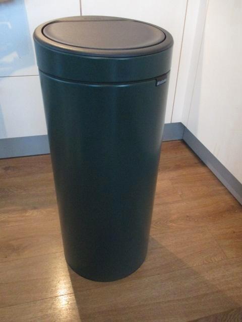 Brabantia Prullenbak - Groen, Huis en Inrichting, Ophalen, 50 tot 75 cm, Zo goed als nieuw, Metaal