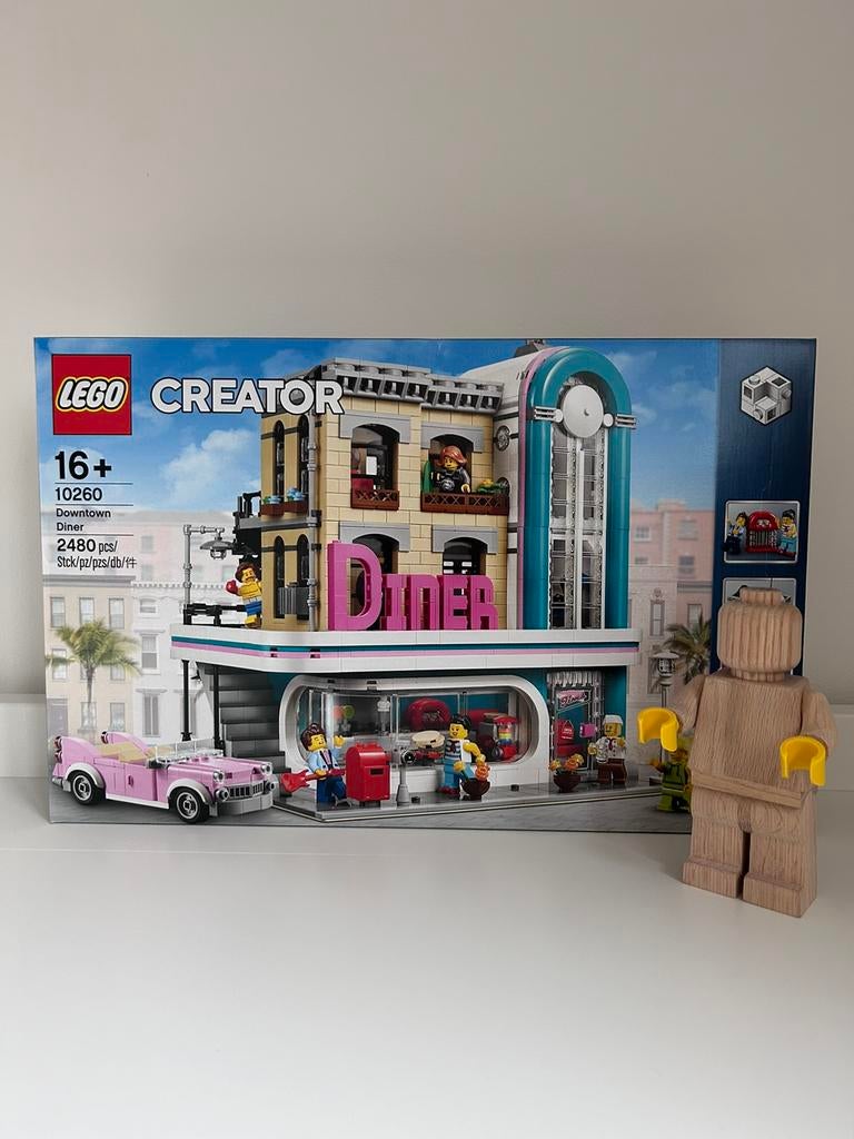•LEGO 10260 •Downtown Diner•Nieuw•Sealed•, Kinderen en Baby's, Speelgoed | Duplo en Lego, Verzenden, Nieuw, Complete set, Lego