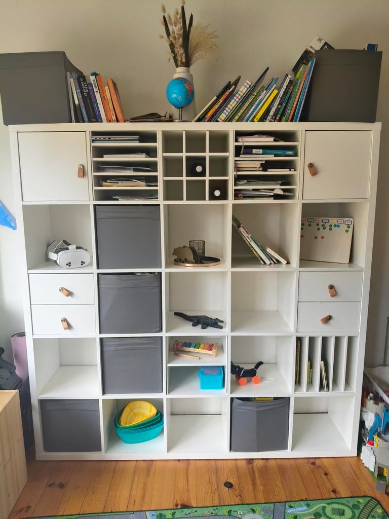 Ikea Kallax vakkenkast, Ophalen, Zo goed als nieuw, Minder dan 150 cm, Minder dan 100 cm