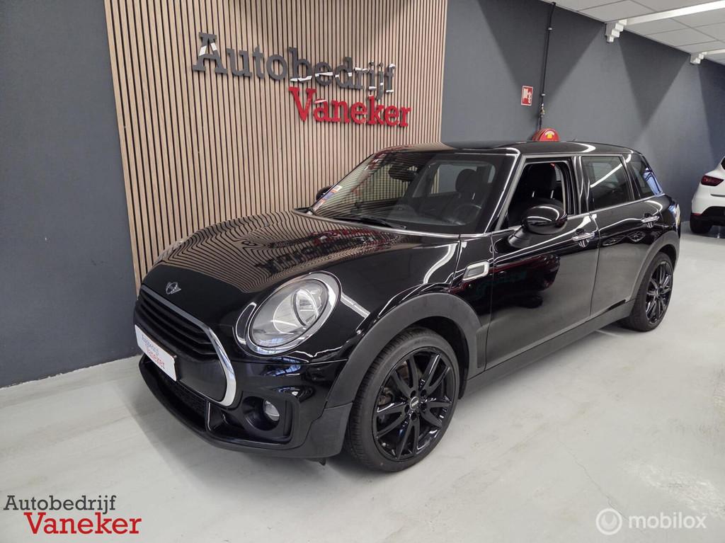Mini Clubman 1.5 One Pepper Business Plus|Navi|Cruise|Stoelv, Voorwielaandrijving, Stof, Gebruikt, Zwart