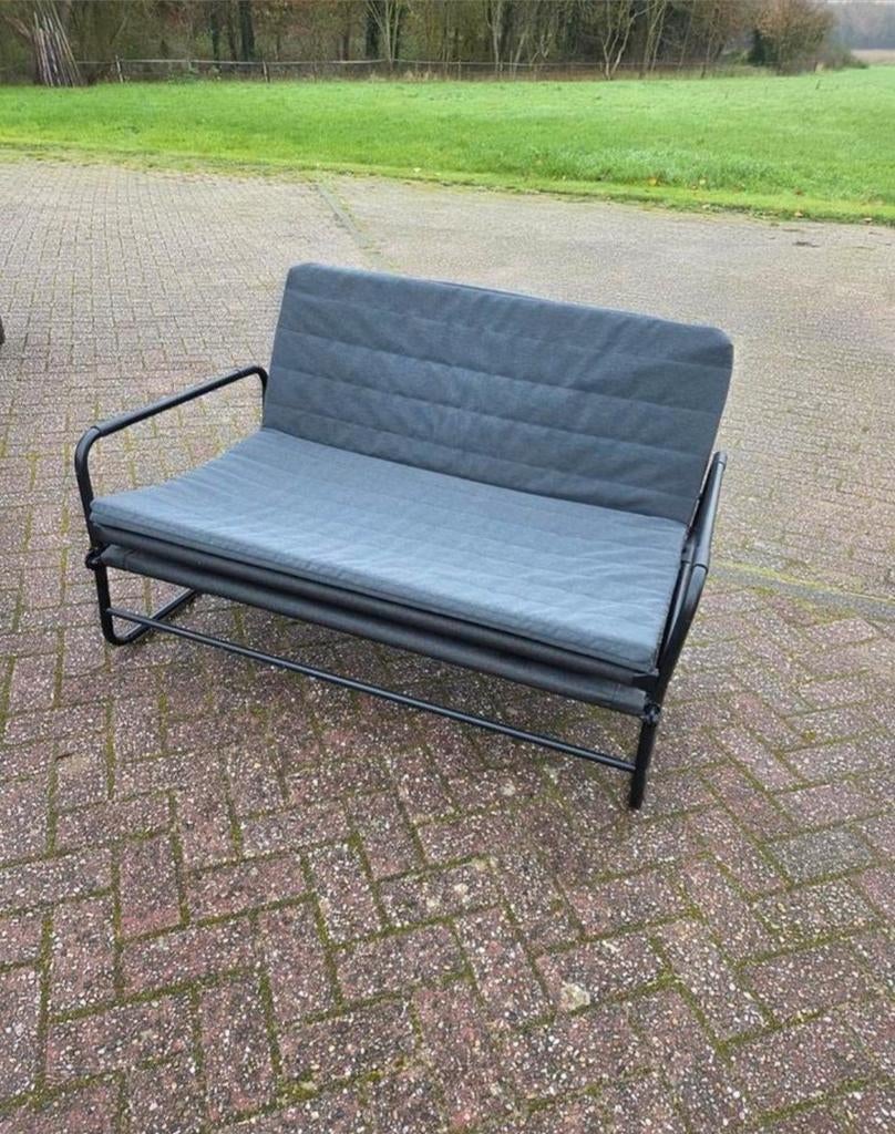 Ikea slaapbank nette staat 120-200 cm, Ophalen, Zo goed als nieuw, Tweepersoons, 120 cm