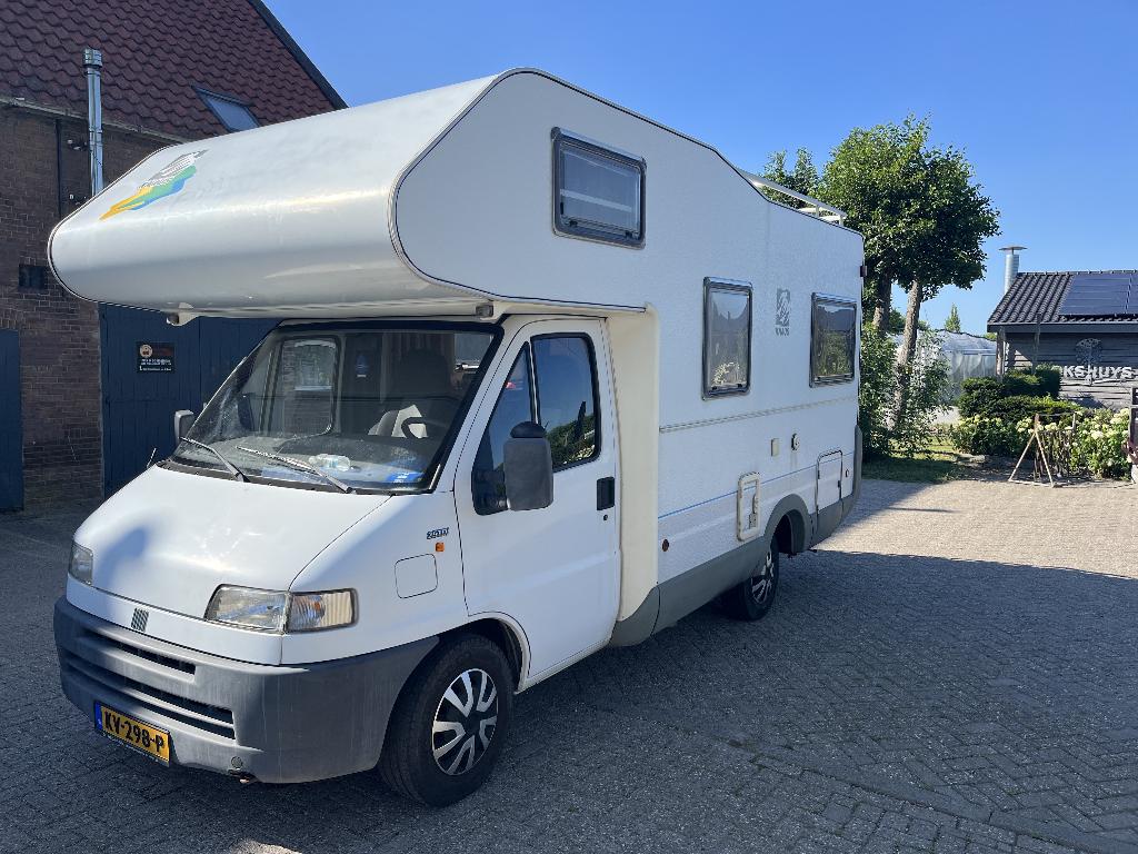 Knaus familie Camper Rondzit, Gaslek-detector, Alkoof, Ringverwarming, Fiat