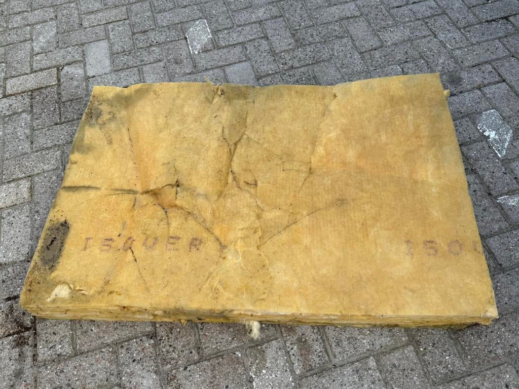 Glaswol isolatie, 60 tot 80 liter, Ophalen, Zo goed als nieuw, Steekwagen
