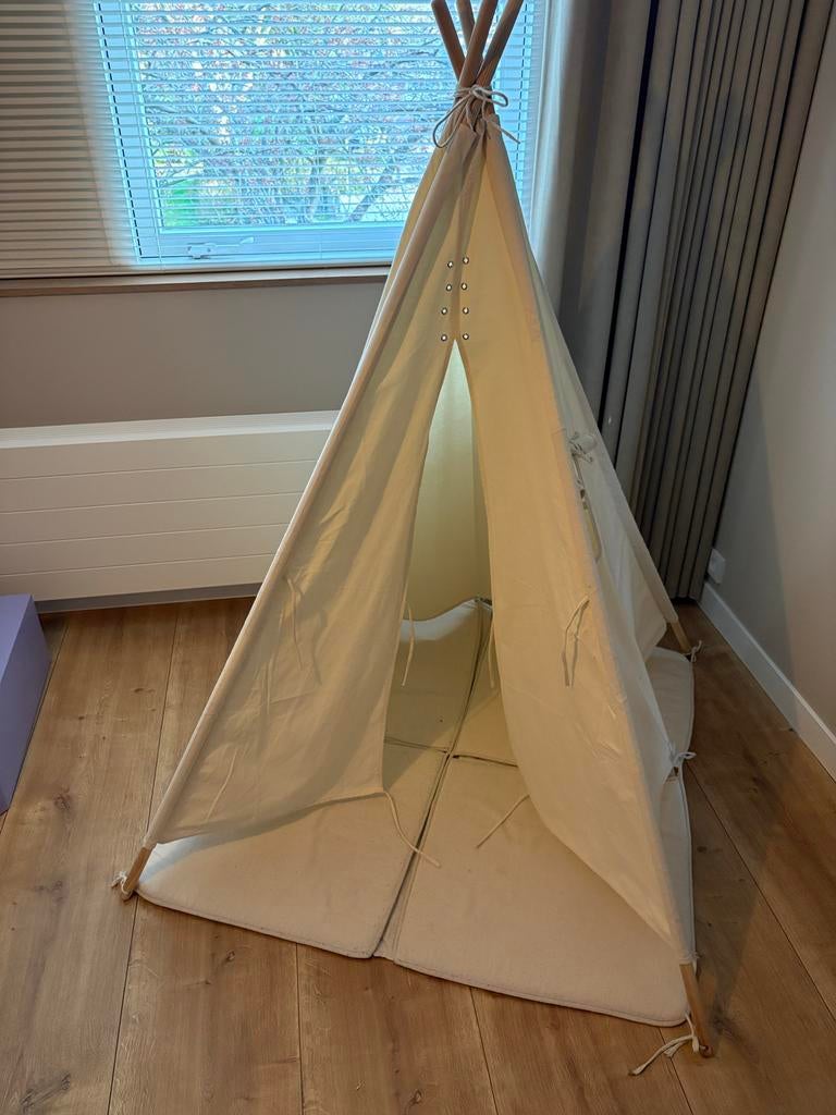 Kinder tipitentje - speeltent - Gebruikt met kleine gebreken, Ophalen, Gebruikt