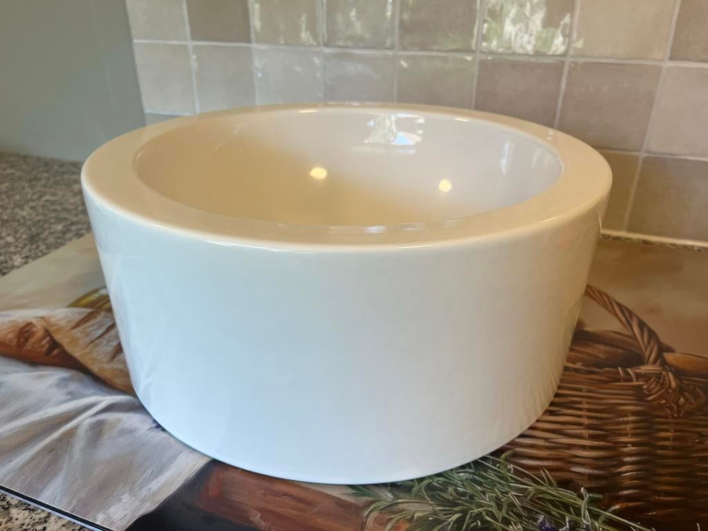 Waskom / fontein, Ophalen, Gebruikt, Steen, Wastafel