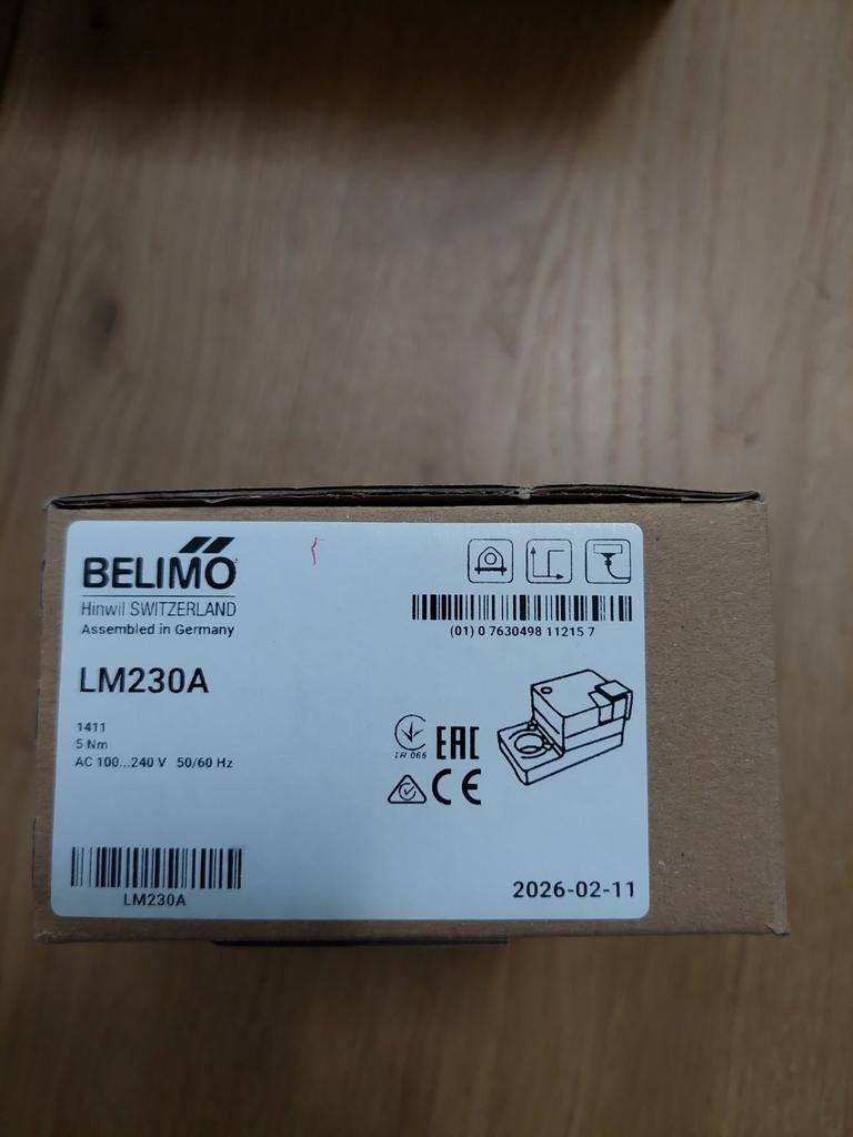 Belimo LM230A actuator, Verzenden