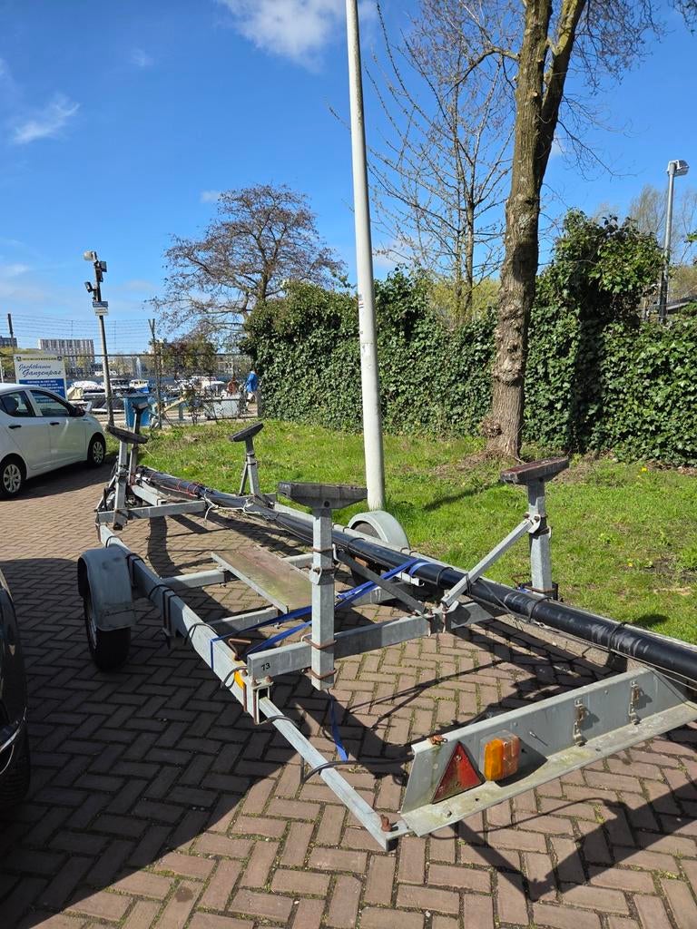 Gegalvaniseerde Boottrailer, Watersport en Boten, Boottrailers, Gebruikt, Minder dan 6 meter, Ophalen of Verzenden