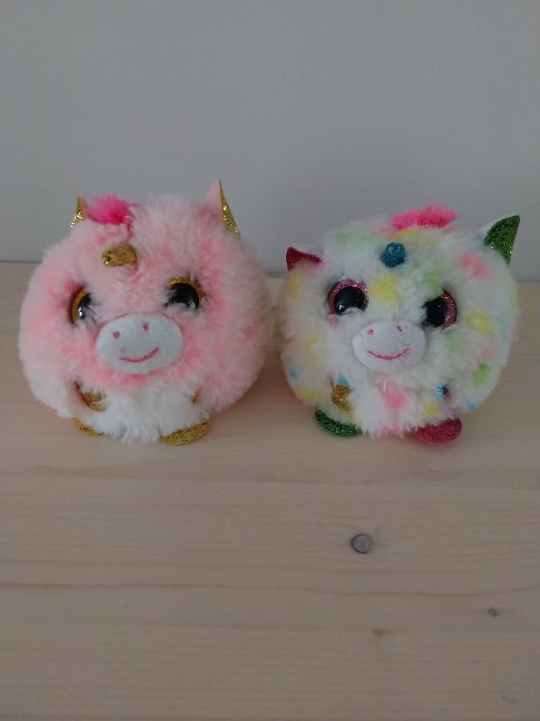 Ty Teeny Puffies Unicorn 8 cm, Ophalen of Verzenden, Zo goed als nieuw, Overige typen