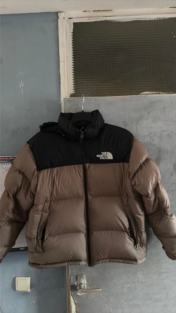 North face nupste 700 jas, Kleding | Heren, Jassen | Winter, Ophalen of Verzenden, Zo goed als nieuw, Beige