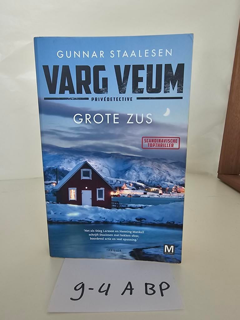 Gunnar Staalesen - Varg Veum: Grote Zus, Boeken, Ophalen of Verzenden