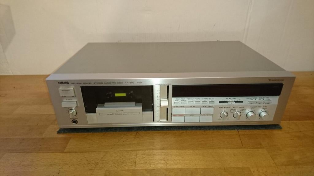 Yamaha KX-500 cassettedeck, Ophalen of Verzenden, Enkel, Overige merken, Tiptoetsen