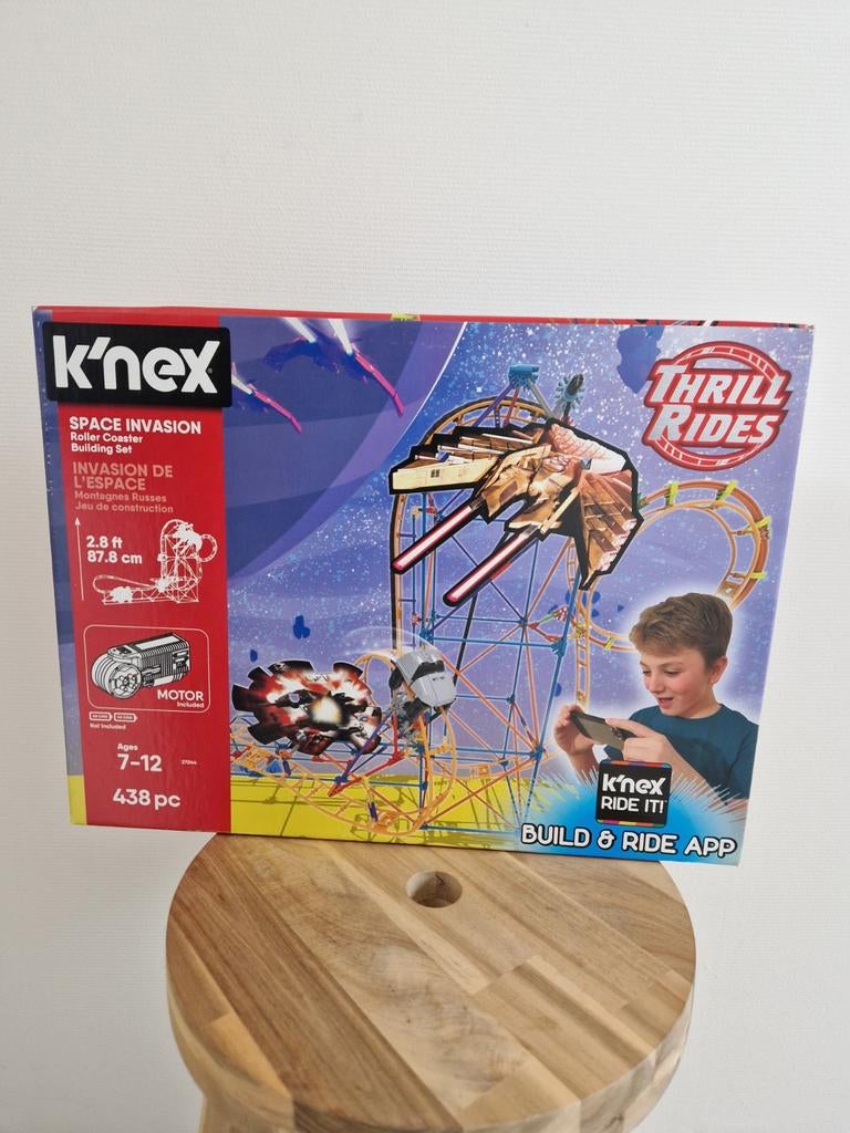 K'nex (knex) achtbaan, rollercoaster, thrill rides, Ophalen of Verzenden, Nieuw