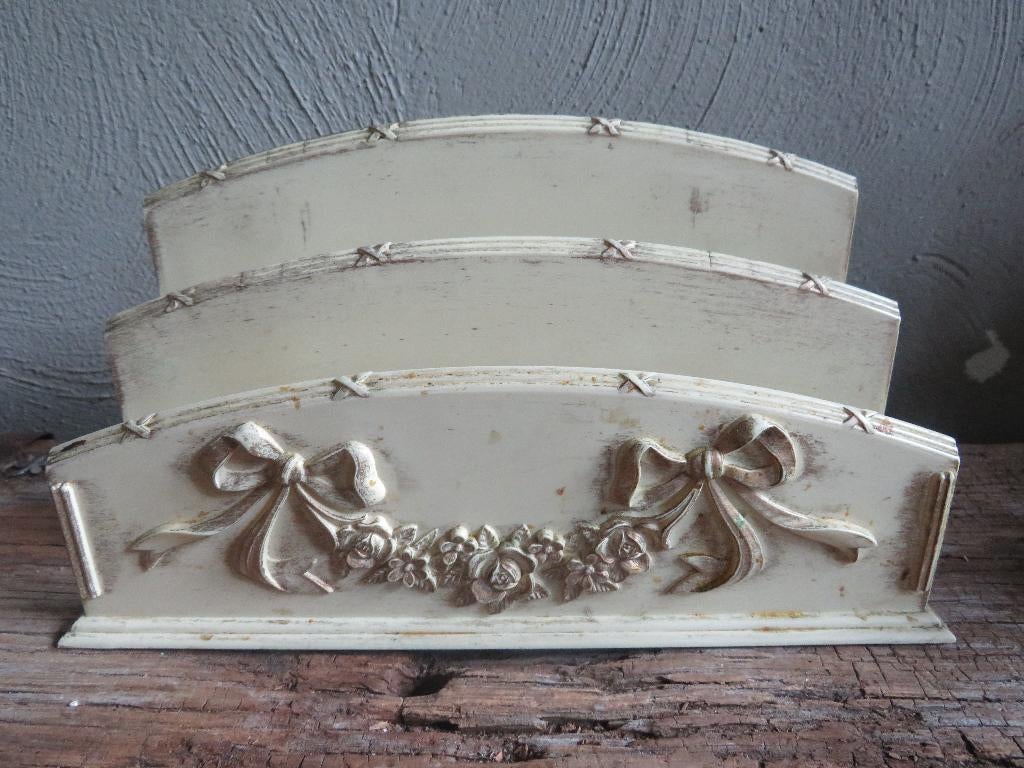 brocante brievenhouder, Ophalen of Verzenden