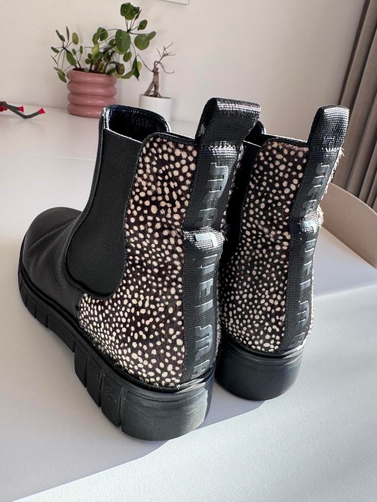 Marutti laars maat 41, Ophalen of Verzenden, Zo goed als nieuw, Zwart, Hoge laarzen