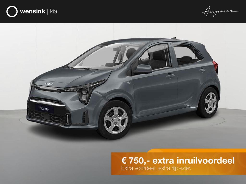 Kia Picanto 1.0 DPI DynamicLine | Demo | Navigatie | Parkeer, Auto's, Voorwielaandrijving, Stof, 63 pk, 4 stoelen