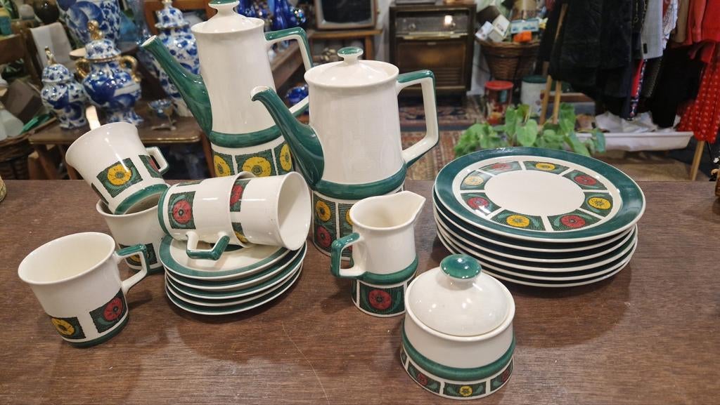 Villeroy & Boch Flora (oud design) servies - div. onderdelen, Gebruikt, Overige typen, Ophalen of Verzenden, Overige stijlen