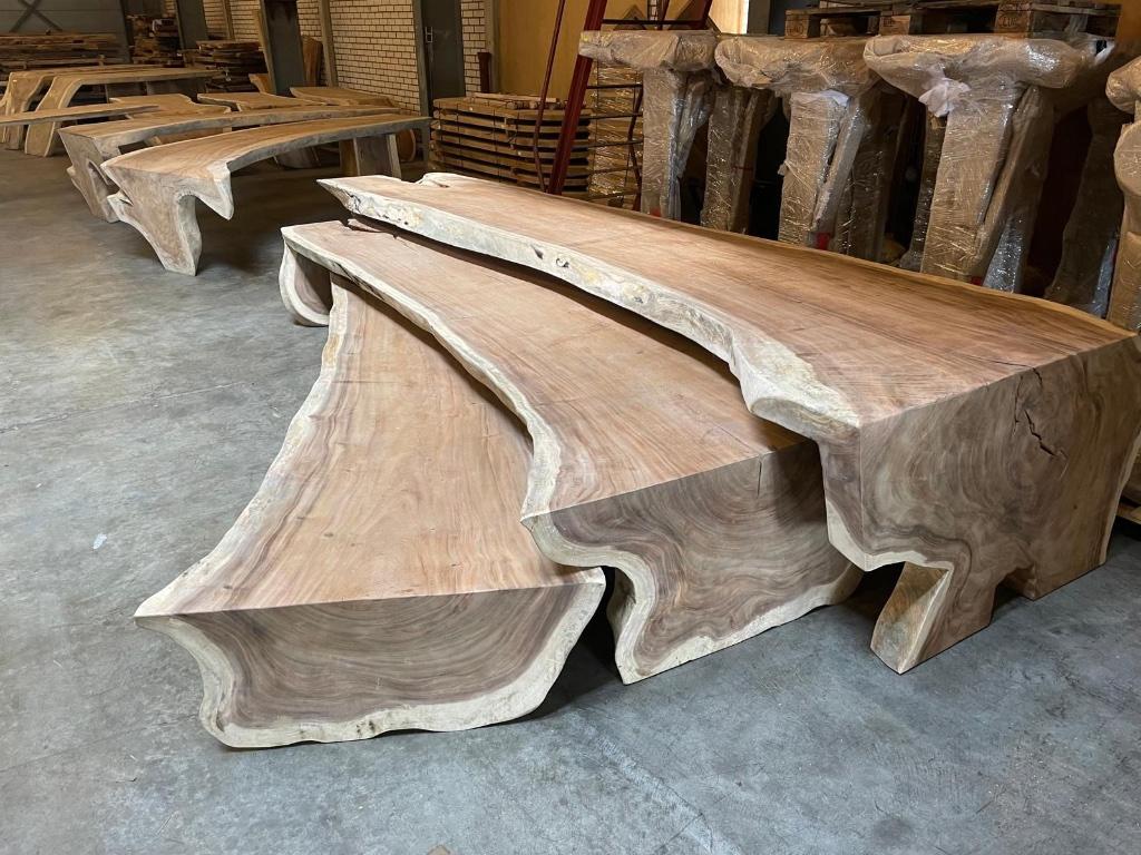 eyecatchers organische tafelbladen watervaltafels horeca